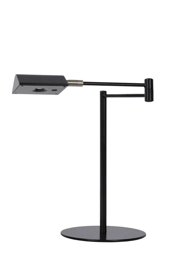 Lucide NUVOLA - Bureaulamp - Ø 20 cm - LED Dimb. - 1x9W 3000K - Zwart - uit